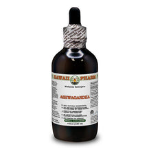 Load image into Gallery viewer, Ashwagandha Alcohol-FREE Liquid Extract, Organic Ashwagandha (Withania Somnifera) Dried Root Glycerite