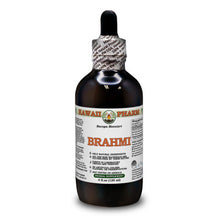 Load image into Gallery viewer, Brahmi Alcohol-FREE Liquid Extract, Organic Brahmi Liquid (Bacopa Monnieri) Whole Herb Dried Glycerite