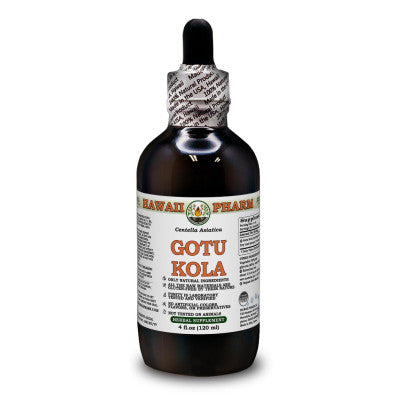 Gotu Kola Alcohol-FREE Liquid Extract, Organic Gotu Kola (Centella Asiatica) Dried Leaf Glycerite