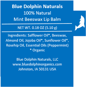 100% Natural Beeswax Lip Balm